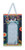 Divinity Boutique 23680 Chalk Bird Magnets and List Pad on Sign, Multicolor