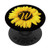 Cute Yellow Sunflower Flower Monogram with Letter W PopSockets PopGrip Swappable Grip for Phones  and  Tablets