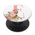 Pink Floral Flowers Monogram Name Initial Letter E PopSockets Grip and Stand for Phones and Tablets