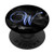 W Blue Moon Universe Space Galaxy Monogram Initial Letter PopSockets Grip and Stand for Phones and Tablets