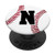 Baseball Letter N Monogram Team Name Player Cool Coach Gift PopSockets Grip and Stand for Phones and Tablets