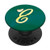 Teal and Yellow Butterfly Monogram Initial Capital Letter E PopSockets Grip and Stand for Phones and Tablets