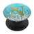Golden Letter N On Light Ice Blue PopSockets PopGrip Swappable Grip for Phones  and  Tablets