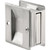 Slide-Co 163504 Pocket Door Passage Pull, Satin Chrome