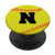 Softball Phone Grip Letter Initial N PopSockets Grip and Stand for Phones and Tablets