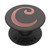 Golden Rose Pink Initial Letter C On Space Gray PopSockets PopGrip Swappable Grip for Phones  and  Tablets