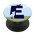 Initial E Monogram Alphabet Letter E Personalized Dog Lover PopSockets Grip and Stand for Phones and Tablets