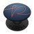 Rose Pink Letter P Monogram On Navy Blue PopSockets PopGrip Swappable Grip for Phones  and  Tablets