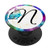 Letter N Initial Watercolor Butterfly Monogram PopSockets PopGrip Swappable Grip for Phones  and  Tablets