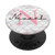 Nevaeh Name Letter inchNinch Mermaid Scales on Rose Pink PopSockets Grip and Stand for Phones and Tablets