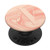 Letter N Initial Coral Pink Design Personalized Monogram PopSockets Grip and Stand for Phones and Tablets