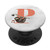 Cute Sloth Coral Color Monogram Initial P PopSockets PopGrip Swappable Grip for Phones  and  Tablets