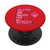 Letter E Initial E Monogram Red Hearts Gift PopSockets Grip and Stand for Phones and Tablets