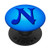 Initial N Monogram Alphabet Letter N Personalized Gift Blue PopSockets Grip and Stand for Phones and Tablets