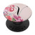 Pink Flamingo Letter V Initial Monogram PopSockets PopGrip Swappable Grip for Phones  and  Tablets