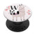 Cute Llama Panda Gifts Lover Flowers Girls White Letter W PopSockets Grip and Stand for Phones and Tablets
