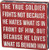 Primitives by Kathy Patriotic Box Sign 8 x 8-Inch True Soldier