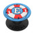 Monogram Letter E Name Initial Nautical Lifebuoy Monogrammed PopSockets Grip and Stand for Phones and Tablets