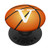 Basketball Phone Grip Letter Initial V PopSockets Grip and Stand for Phones and Tablets