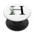 Floral Letter H Initial With Watercolor Flowers PopSockets PopGrip Swappable Grip for Phones  and  Tablets