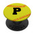 Softball Phone Grip Letter Initial P PopSockets Grip and Stand for Phones and Tablets