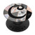 Black letter C on Rose pink Gray White PopSockets PopGrip Swappable Grip for Phones  and  Tablets