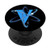 Initial Letter V Science Atom PopSockets Grip and Stand for Phones and Tablets