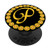 P Initial Monogram Capital Letter P PopSockets Grip and Stand for Phones and Tablets