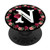 Initial Letter N Rose Flower Floral Phone Grip PopSockets Grip and Stand for Phones and Tablets