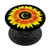 Initial C Letter Sunflower Floral Design Flower - Sunflower PopSockets Grip and Stand for Phones and Tablets