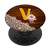 Letter V Rustic Country Initials Monogram PopSockets Grip and Stand for Phones and Tablets