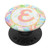 Letter E Initial Monogram Floral Tropical Rose Pink Pattern PopSockets Grip and Stand for Phones and Tablets