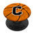 Basketball Letter C Monogram Initial Player Retro Coach Gift PopSockets PopGrip Swappable Grip for Phones  and  Tablets