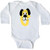 inktastic Cute C Monogram Doggie Long Sleeve Creeper Newborn White 3c8d2