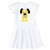 inktastic Cute H Monogram Doggie Infant Dress 6 Months White 3c8d7