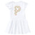 inktastic Cute Floral Initial P Infant Dress 6 Months White 3cb5a