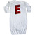 inktastic Red Buffalo Plaid Initial E Newborn Layette White 3cb83