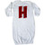 inktastic Red Buffalo Plaid Initial H Newborn Layette White 3cb86