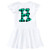 inktastic Teal Plaid Initial H Infant Dress 12 Months White 3cbfd