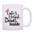 Dark Humor Cute On The Outside Dead On The Inside Halloween Themed Coffee Mug Tea Cup White