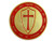 Commemorative Knights Templar Crusade Cross Gold Masonic Coin