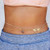Victray Crystal Waist Chain Belly Body Chains Party Rave Body Accessories Jewelry for Women and Girls Gold