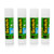 Scotch Glue Sticks.74 Ounces, Washable, Non-Toxic, 4-Pack  Perfect for Home, Office, School, and Arts-and-Crafts Use  Includes Assorted Color Flags