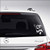Aampco Decals Mighty Mouse Car Truck Motorcycle Windows Bumper Wall Decor Vinyl Decal Sticker Size- 6 inch/15 cm Tall/Color- Matte White