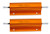 Cutequeen 2PCS 100W Watt 2 Ohm Aluminum Case Wirewound Chassis Mounted Resistor Pack of 2