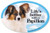Prismatix Papillon Oval Dog Magnet for Cars