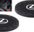 QINGTECH Cup Holder for Car Fit Lexus Accessory - car Logo Accessories Interior,Universal Silicone Anti Slip Car Coasters,Car Coasters for Cup Holders 2 Pcs Pack
