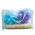 Anniston Cosmetic Bag, Travel Transparent Zipper Makeup Cosmetic Toiletry Storage Wash Bag Organizer Travel Makeup Bag Toiletry Bags Cosmetic Case Makeup Organizer Blue