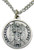 St Michael Medal Catholic Police Saint with Stainless Steel Chain