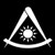 Simple Past Master Masonic Vinyl Decal - White6 Inch